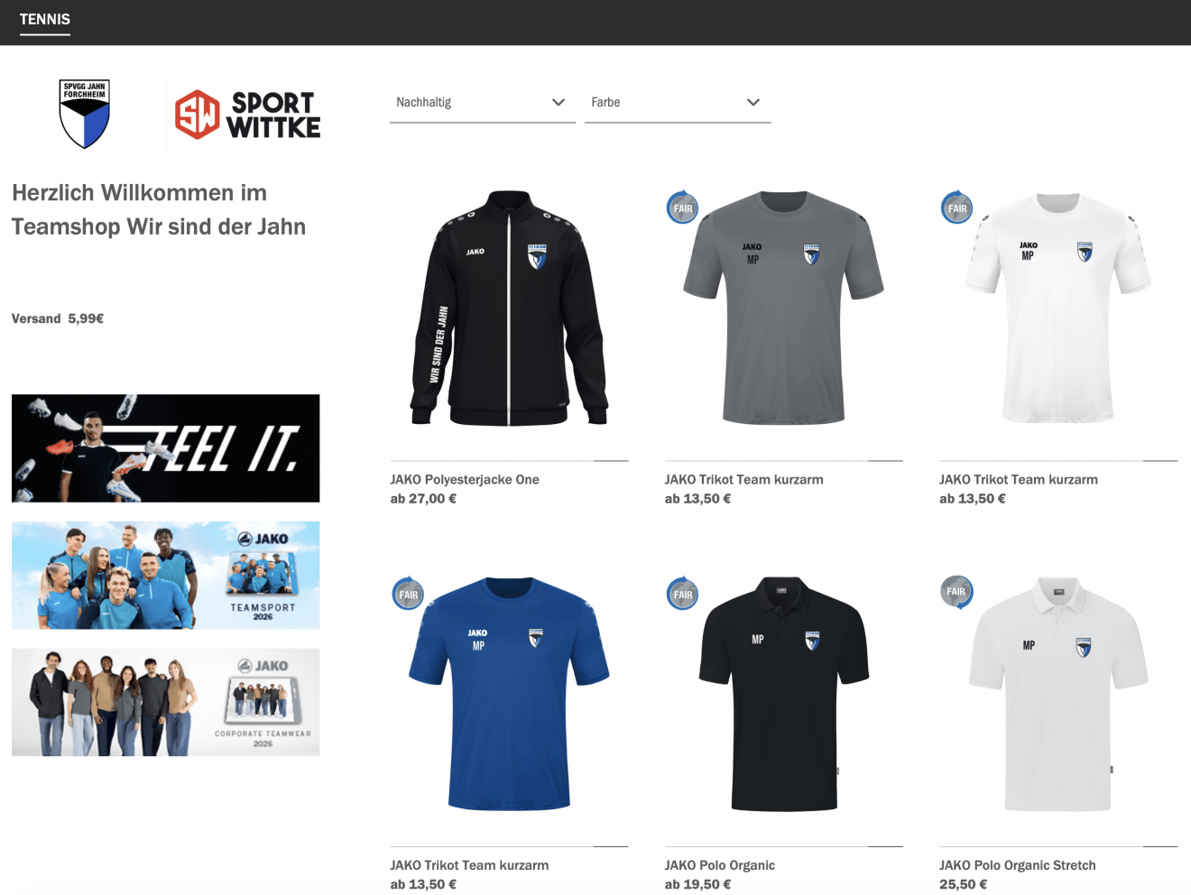 Unser Onlineshop – jetzt wieder im Fokus!